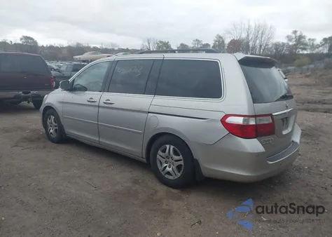 2007 Honda Odyssey Touring from USA, damaged, VIN 5FNRL38867B047393